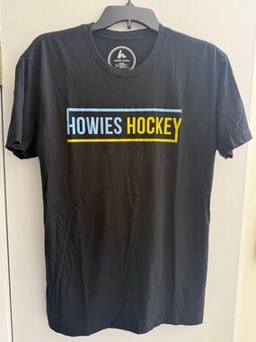 Howies Hockey Unisex Black Graphic T-Shirt